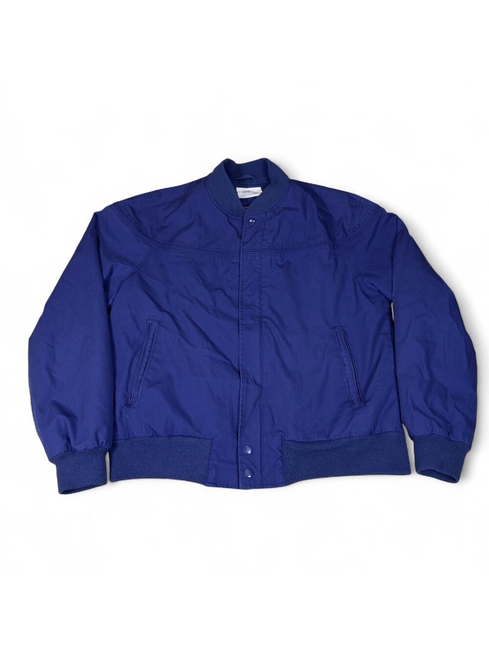 Vintage Oakton Limited Bomber Jacket Mens M Blue Retro